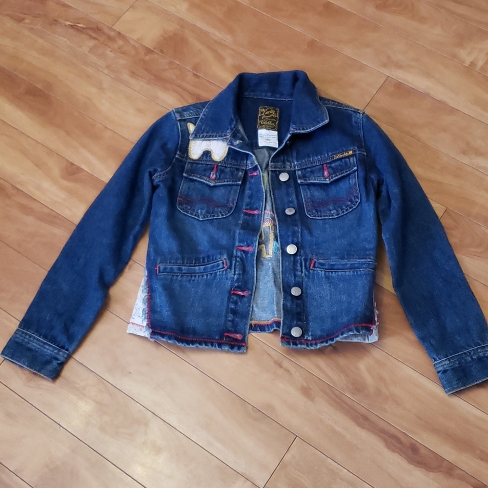 Lucky brand girls jean jacket